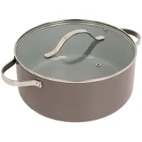 Maestro Kasserolle mit Deckel MR-4009 (MR-4009-20) 20 cm 2,3 l Grau