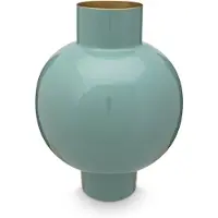 Pip studio Vase Metal Soft Green 31,5 x 42 cm