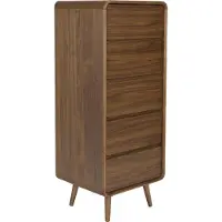 Zuiver Rise Kast / Ladekast Hout Walnoot
