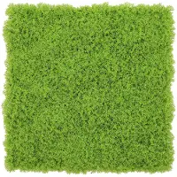 Wellhome Künstliches Vertikales Gartenhecken-paneel Für Innen-und Außendekoration In Sattem Und Realistischem Grün 100x100cm
