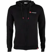 Conway Pulloverjacke mit Kapuze Logoline Kapuzensweatjacke Logoline Größe L Schwarz