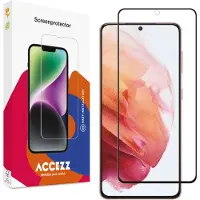 Accezz Full Cover Screen Protector aus gehärtetem Glas für das Samsung Galaxy S21