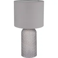 Globo Design-Tischlampe Sofia Grau