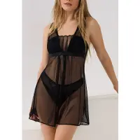 Lisca Babydoll Lovelace | Grösse: 40 | Farbe: Schwarz