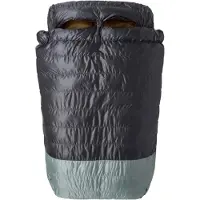 Big Agnes - 2-Personen-Daunenschlafsack - King Solomon 20 aus Wolle - schwarz