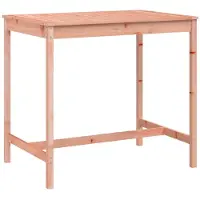 vidaXL Gartentisch 121x82,5x110 cm Massivholz Douglasie