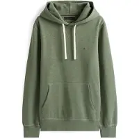 Tommy Hilfiger Kapuzenpullover Essential Seasonal Fleece-Hoodie (Baumwollmix) grün Herren