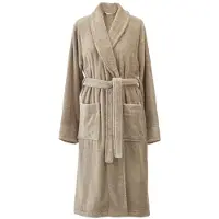Aquanova Bademantel London Unisex Almond-XL