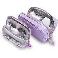 OrbitKey - 2-in-1 Tech Accessory Pouch - Elektronik Organizer Tasche Lilac
