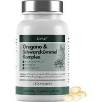 EXVital Oregano- Schwarzkümmelöl Komplex 198 g Kapseln