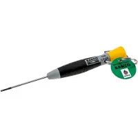 Bahco Edelstahl Schlitzschraubendreher Mit Präzisionsgriff Und Ring 0.4 Mmx2.5 Mmx50 Mm