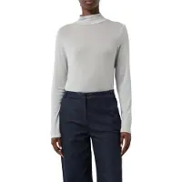 Comma Langarmshirt mit Wollanteil