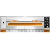 Thule - Pizzaofen - 6x Ø 30 cm | 8 kW 400V | Stapelbar - mit Schamottsteinboden - 1 Backkammer