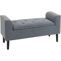 HOMCOM - Sitzbank - 116B x 44T x 58H cm - mehrfarbig