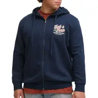 Jack & jones Kapuzensweatshirt "JJELOGO SWEAT ZIP HOOD 2 COL AW25 PLS"