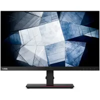 Lenovo ThinkVision P24h-2L, 60,5 cm (23.8"), 2560 x 1440 Pixel, Quad HD, LED, 6 ms, Schwarz