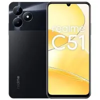 Realme C51, 17,1 cm (6.74"), 6 GB, 256 GB, 50 MP, Android 13, Schwarz, Karbon