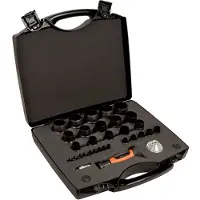 Bahco Wechselbarer Lochstanzen-Satz 2-50 mm - 32-tlg. im Kunststoffkoffer