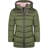 TROLLKIDS Mädchen Wasserdichte Jacke Grün 641-351 Grösse 110