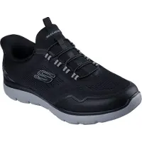 SKECHERS Summits Top Rate Slip-On Schwarz BKCC Größe EU 46