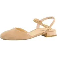 Paul green Samtziege dakar Damen Slingpumps in Beige, Größe 6