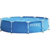 Intex 28200NP, 4485 l, Gerahmter Pool, Kind & Erwachsener, Blau, 17,4 kg