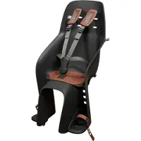 Urban iKi U-me Easy Fix Eco Kindersitz Für Fahrräder Schwarz Max 22 kg Junge Schwarz Max 22 kg