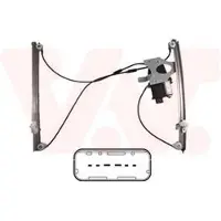 VAN WEZEL 4332262 Elektrischer Fensterheber Vorne Rechts für RENAULT Clio III Schrägheck (BR0/1, CR0/1) Clio III Kastenwagen (SB, SR)