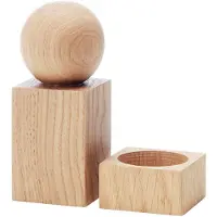 Applicata - Twist Salz- und Pfeffer-Set, Eiche