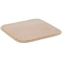 Gozze "Rio Premium" Höhe 18 mm rutschhemmend beschichtet fußbodenheizungsgeeignet schnell trocknend Badteppich, Uni Farben, waschbar, rechteckig & rund erhältlich