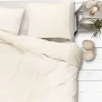 Passion for Linen KissenbezügePassion for Linen Arezzo Off White Baumwollsatin-80 x 80 cm