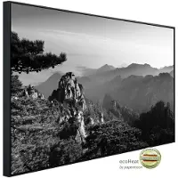 Papermoon Infrarotheizung »EcoHeat - Landschaft Schwarz + Weiss«, Matt-Effekt - bunt