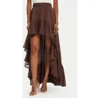 Guess Marciano By Elsa Long Skirt Cioccolata Größe: 40 | Maxiröcke Outlet | Damen