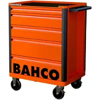 Bahco E72 Werkzeugwagen mit 5 Schubladen, 26", grau, 693 mm x 510 mm x 955 mm