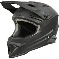 O'Neal 1SRS Solid Schwarz Kinder Motocross Helm Größe YM