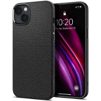 Spigen Apple iPhone 14 Pro Hülle - Silikon - - Backcover/Soft Case - Schwarz