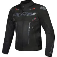 Ixon M-Apocalypse Schwarz Motorrad Textiljacke Größe XL