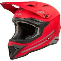 O'Neal 1SRS Solid Matt Rot Motocross Helm Größe 2XL