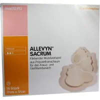 Smith&Nephew Allevyn Sacrum klein 17x17 cm Wundverband haftend 10 St Verband