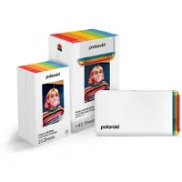 Polaroid 6438, Thermodruck, 2.1" x 3.4" (5.3 x 8.6 cm), Bluetooth, Direktdruck, Weiß