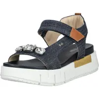 Nero Giardini Plateausandaletten "Sandalen Lederimitat/Textil"