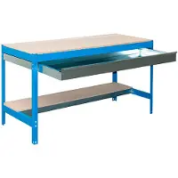 Simonwork (bancos De Trabajo) Simonwork, Metall, Holz, Blau, Holz, 885 kg, Spanien, 1510 mm, 842 mm