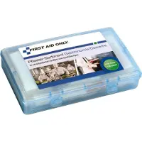 FIRST AID ONLY Pflastersortiment , 100-teilig, für Gastronomie und Gewerbe, in wiederverschließbarer Box