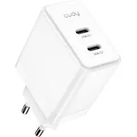 Cudy 40W 2-Port GaN Charger, CH40 1.0, Drinnen, AC, 20 V, Weiß