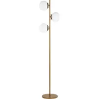 Beliani Stehlampe gold 153 cm Kugelform WADI