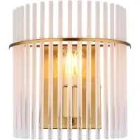 Globo Lighting Goldene Wandleuchte Gorley mit Glas