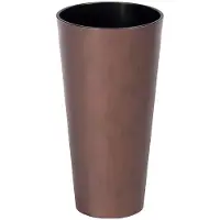 Prosperplast 15.5l Tubus Slim Corten Collection 25x25x47.6 Cm Blumentopf