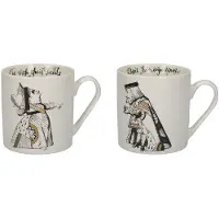 V And A Alice Im Wunderland Seine & Ihre Tasse 350ml 2 Einheiten