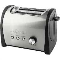 Kuken Edelstahl Toaster 800w 2 Schlitze