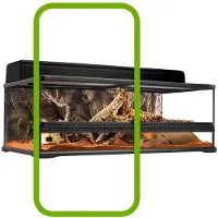 Exo Terra Linke Ersatzschiebetür Für Terrarium Pt2611 One Size
